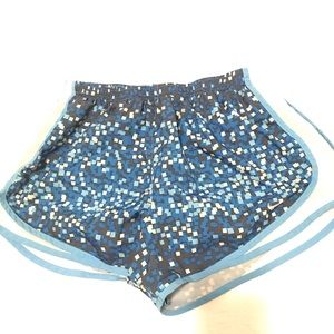 Nike running shorts.